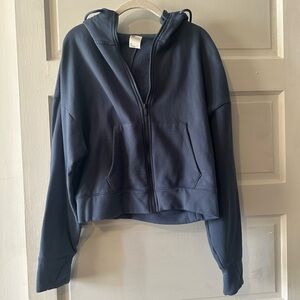 All in motion cropped jacket blue XXL